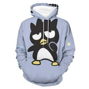 BAD BADTZ-MARU Hoodie with Pocket Anime for Men Women Couple Gift